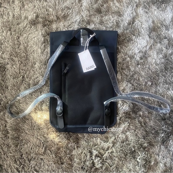 NWT RAINS Rolltop Rucksack Mini Waterproof Dry Bag - Picture 4 of 6